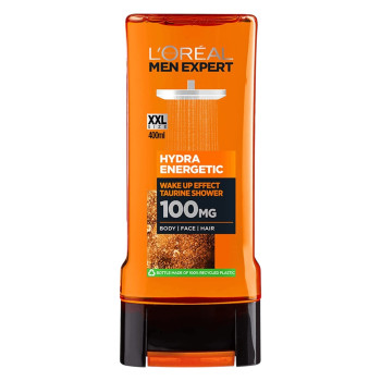 LOREAL men expert мъжки душ гел, 400мл, Hydra Energetic 