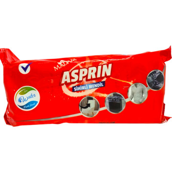 ASPRIN универсални мокри кърпи за почистване, 7в1, 50 броя ASPRIN универсални мокри кърпи за почистване, 7в1, 50 броя