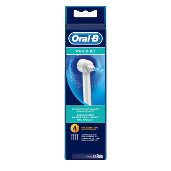 Oral-B накрайник за електрическа четка за зъби, Water Jet, 4 броя 