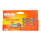 GILLETTE резервни ножчета за самобръсначка, Fusion5, 6 броя