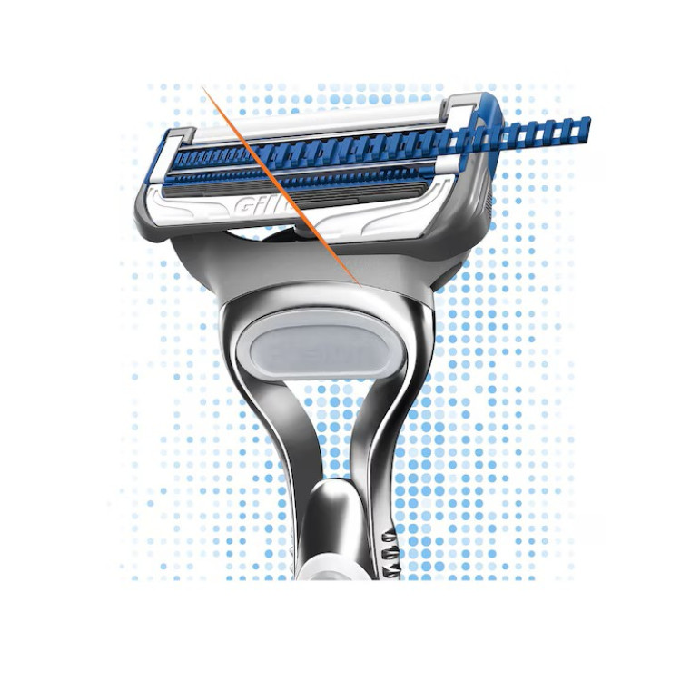 GILLETTE резервни ножчета за самобръсначка, Skinguard, 4 броя