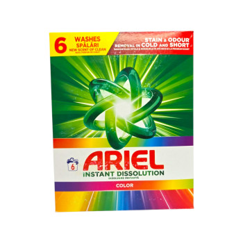 ARIEL прах за цветно пране, 390гр, 6 пранета ARIEL прах за цветно пране, 390гр, 6 пранета