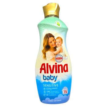 MEDIX alvina омекотител за пране, 1650мл, 75 пранета, Сензитив MEDIX alvina омекотител за пране, 1650мл, 75 пранета, Сензитив
