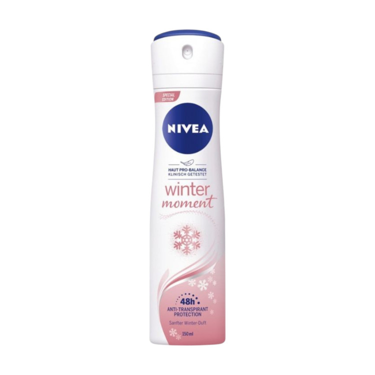 NIVEA дезодорант дамски, Winter Moment, 150мл NIVEA дезодорант дамски, Winter Moment, 150мл