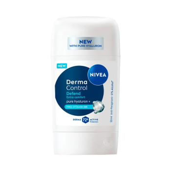 NIVEA стик дезодорант, 50гр, Derma control, Defend