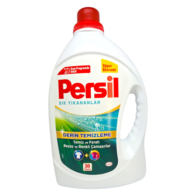 PERSIL течен перилен препарат, 38 пранета, 2470мл, Универсално пране