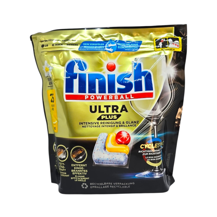 FINISH таблетки за съдомиялна машина, Ultra Plus, 25 броя FINISH таблетки за съдомиялна машина, Ultra Plus, 25 броя