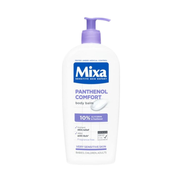 MIXA мляко за тяло, Panthenol Comfort, 400мл