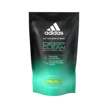 ADIDAS душ гел, Плик, 400мл, Deep Clean