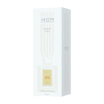 Areon домашен парфюм с клечки, Moon line, 120мл, White Orchid 