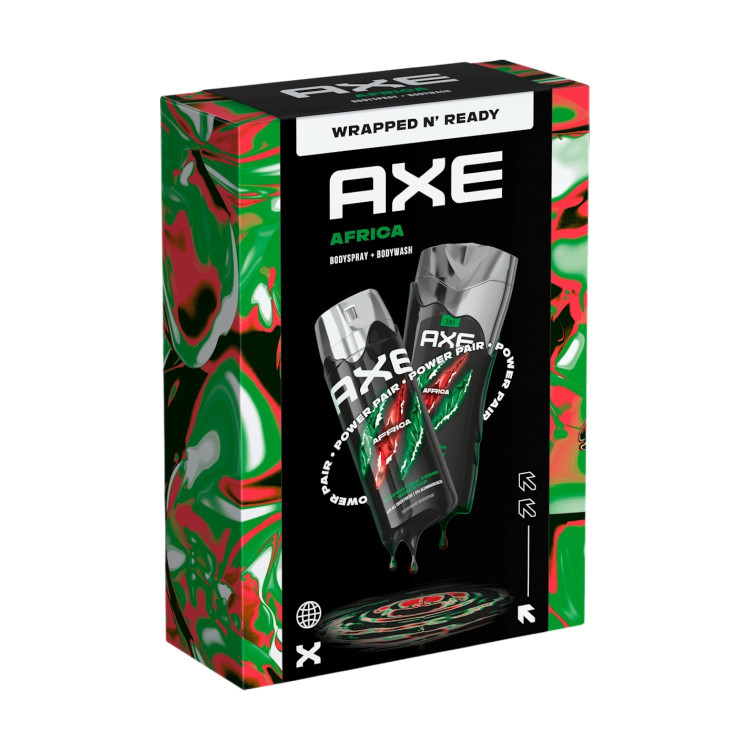 AXE подаръчен комплект, Дезодорант и душ гел, Africa