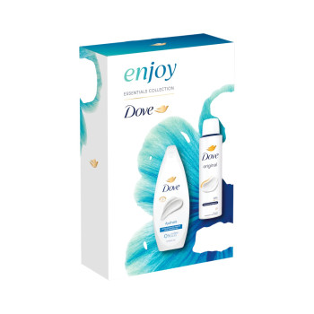 DOVE подаръчен комплект, Дамски, Душ гел и дезодорант, Hydrate