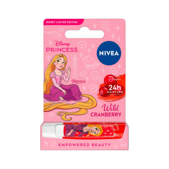 NIVEA балсам за устни, Disney Princess, Wild Cranberry 