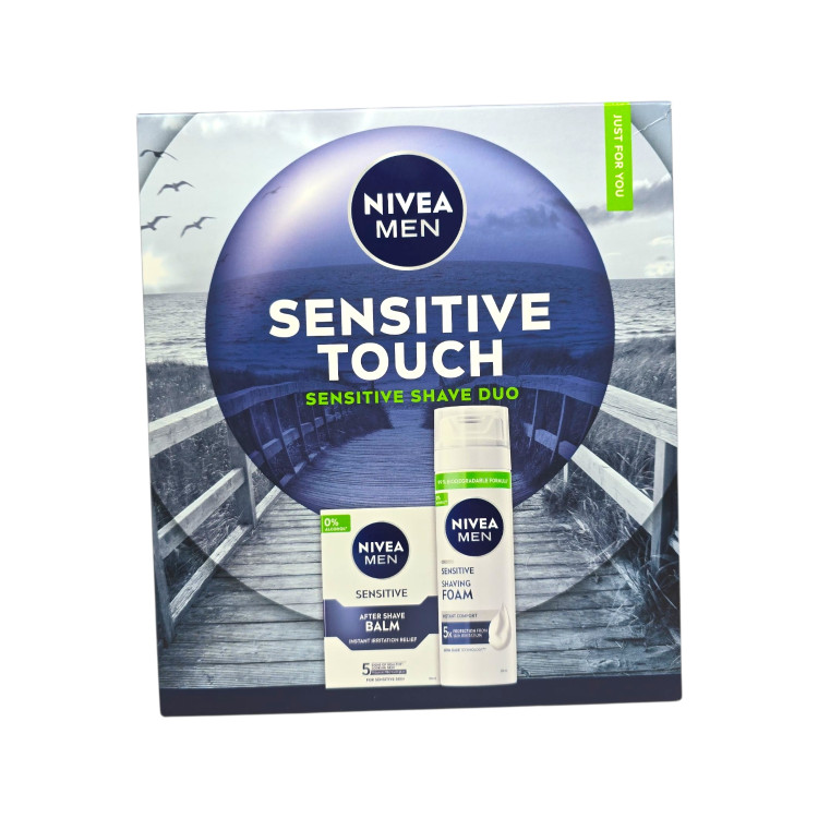 NIVEA подаръчен комплект, Мъжки, Sensitive touch