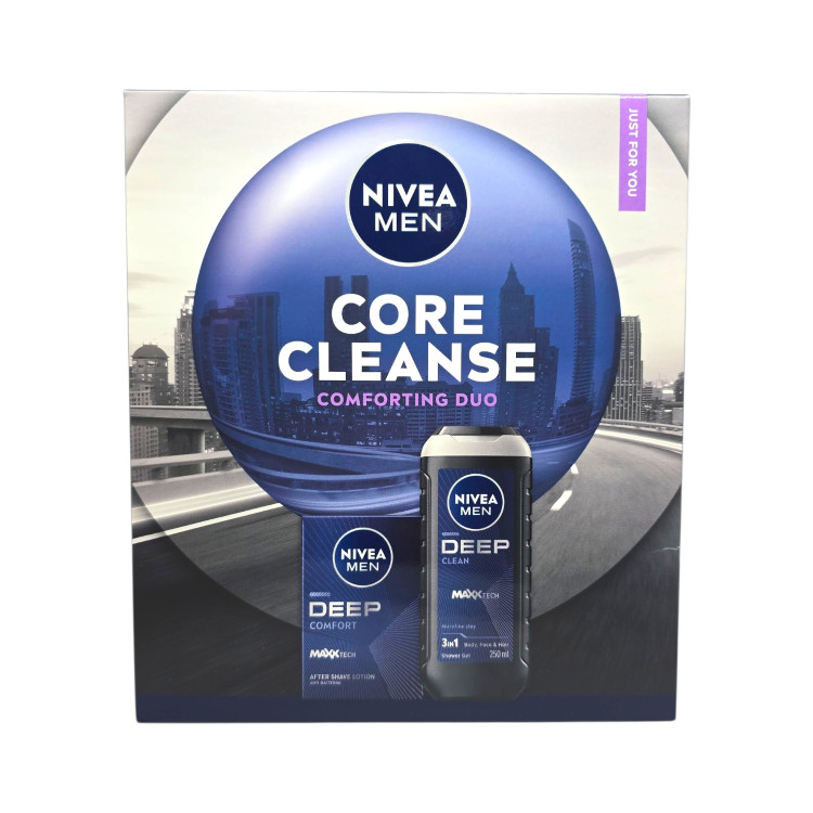 NIVEA подаръчен комплект, Мъжки, Core Cleanse