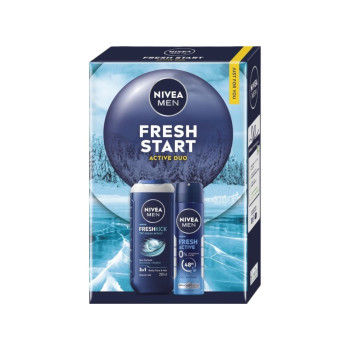 NIVEA подаръчен комплект, Мъжки, Fresh Start