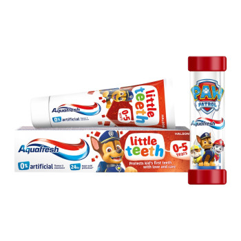 AQUAFRESH паста за зъби, Детска, Little teeth, 0-5 години, 50мл