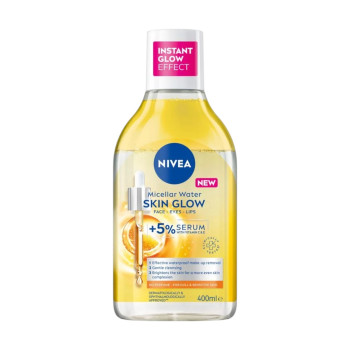 NIVEA мицеларна вода, Skin Glow+ Serum, 400мл NIVEA мицеларна вода, Skin Glow+ Serum, 400мл
