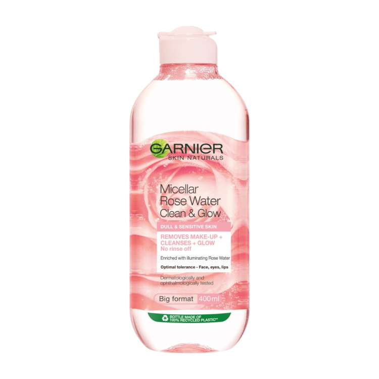 GARNIER мицеларна вода Розова вода, 400мл