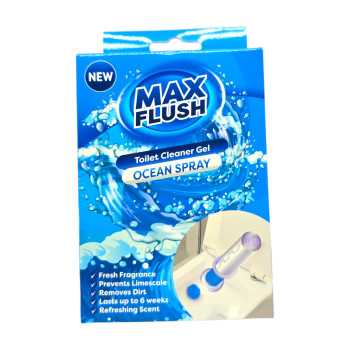 MAX FLUSH свеж диск за тоалетна чиния, 45мл, Океан