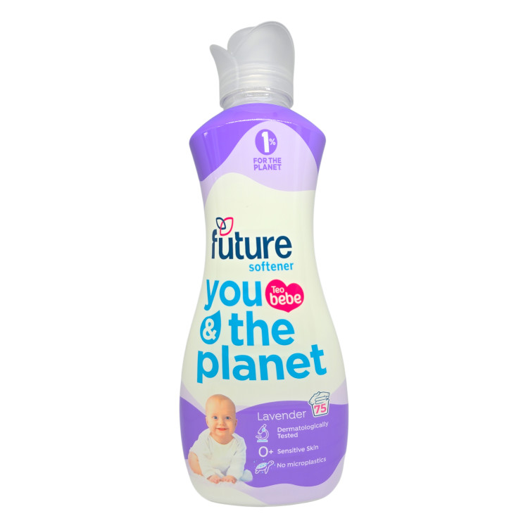 FUTURE омекотител, 1500мл, 75 пранета, Лавандула FUTURE омекотител, 1500мл, 75 пранета, Лавандула