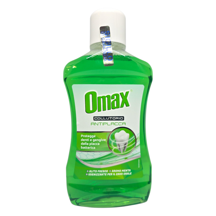 OMAX вода за уста, 500мл, Антиплака OMAX вода за уста, 500мл, Антиплака