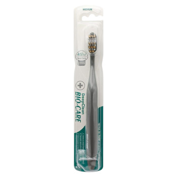 BIO CARE четка за зъби, Medium, Deep Clean, 1 брой+Паста за зъби 10мл