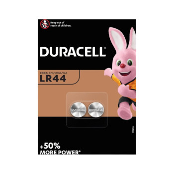 DURACELL батерия, LR44, 2 броя