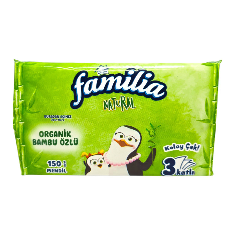 FAMILIA салфетки за лице, 150 броя FAMILIA салфетки за лице, 150 броя