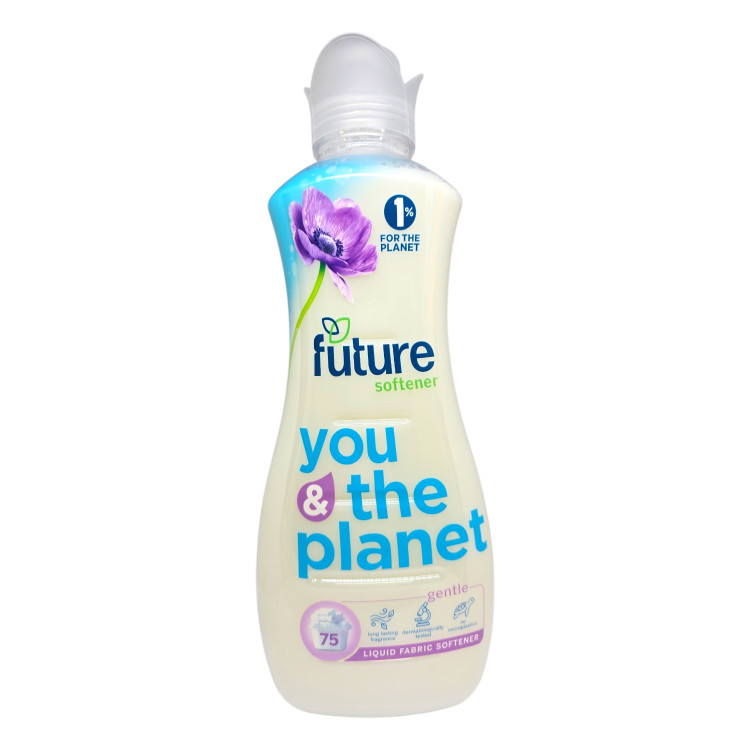 FUTURE омекотител, 1500мл, 75 пранета, Gentle