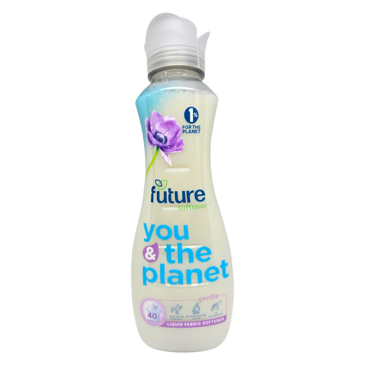 FUTURE омекотител, 800мл, 40 пранета, Gentle