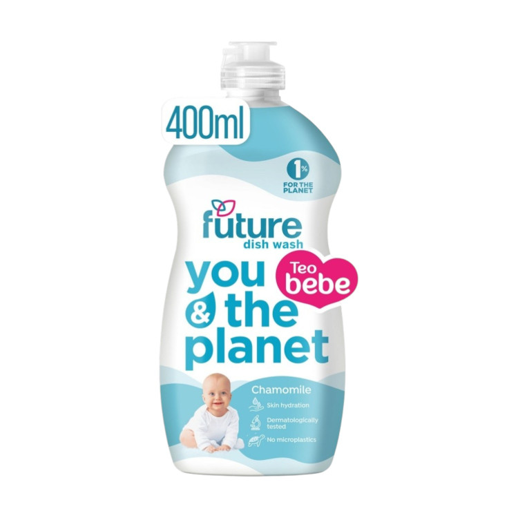 FUTURE препарат за измиване на съдове, You & the planet, 400мл, Лайка