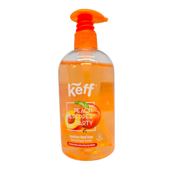 KEFF луксозен течен сапун, 500мл, Peach & Pepper party KEFF луксозен течен сапун, 500мл, Peach & Pepper party