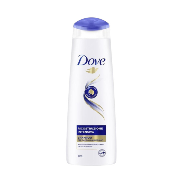DOVE шампоан за коса, 225мл, Ricostruzione Intensiva