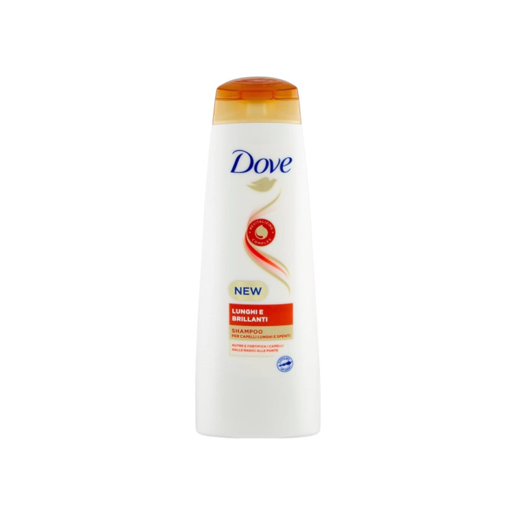 DOVE шампоан за коса, 225мл, Lunghi e Brillanti