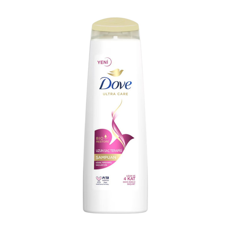 DOVE шампоан за коса, 400мл, Uzun sac terapisi