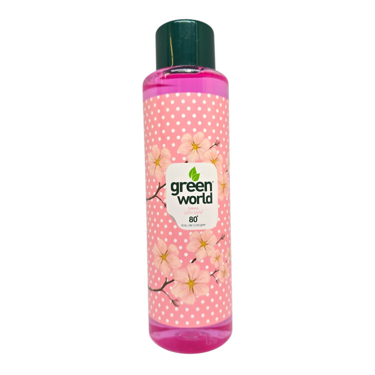 GREEN WORLD одеколон колония, 400мл, Sakura GREEN WORLD одеколон колония, 400мл, Sakura