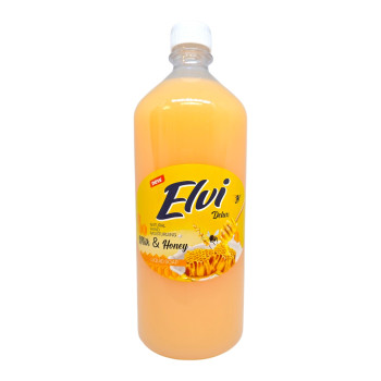 ELVI течен сапун, Delux, 1000мл, Milk & Honey ELVI течен сапун, Delux, 1000мл, Milk & Honey