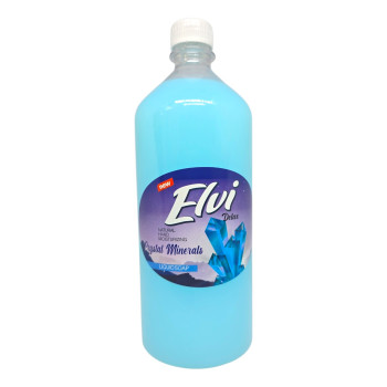 ELVI течен сапун, Delux, 1000мл, Crystal Minerals ELVI течен сапун, Delux, 1000мл, Crystal Minerals