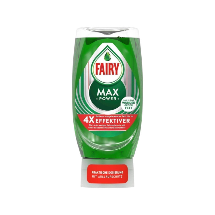 FAIRY измиващ препарат за съдове, Max Power, 370мл, Зелен