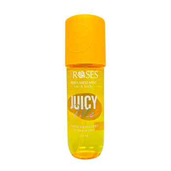 NATURA OF AGIVA ROSES парфюмен спрей за коса и тяло, 150мл, Juicy Me NATURA OF AGIVA ROSES парфюмен спрей за коса и тяло, 150мл, Juicy Me