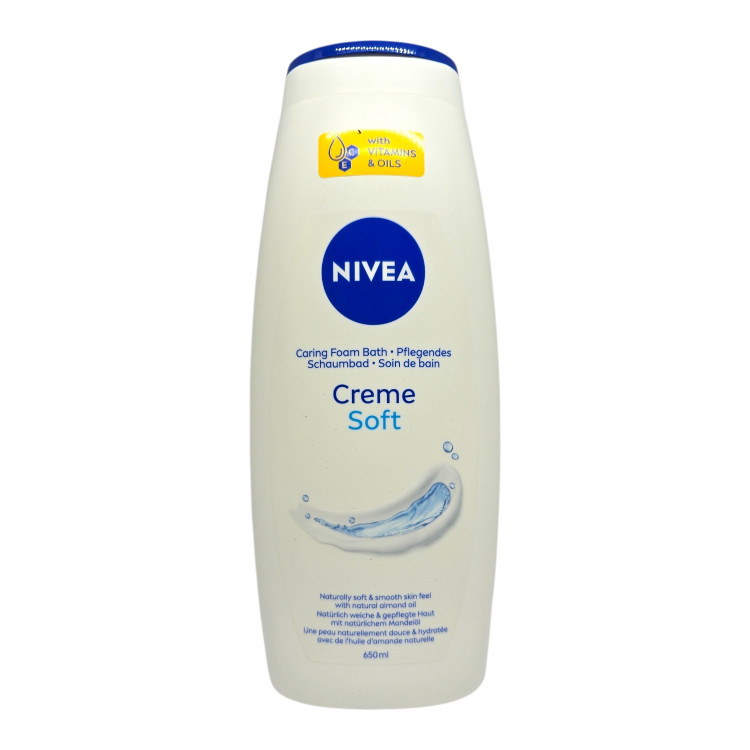 NIVEA душ гел, 650мл, Creme Soft NIVEA душ гел, 650мл, Creme Soft
