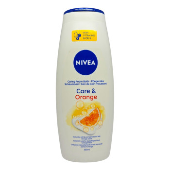 NIVEA душ гел, 650мл, Care & Orange NIVEA душ гел, 650мл, Care & Orange