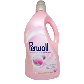 PERWOLL течен перилен препарат, 72 пранета, 3,96 литра, Деликатни тъкани
