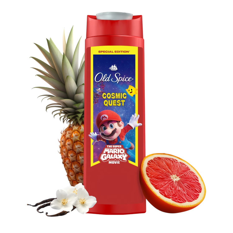 OLD SPICE душ гел и шампоан, Super mario, 400мл 