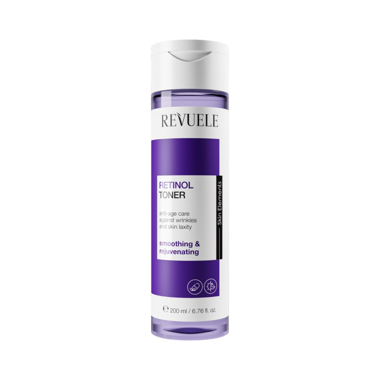 REVUELE Retinol Toner, тоник с ретинол за изглаждане и подмладяване, 200 ml REVUELE Retinol Toner, тоник с ретинол за изглаждане и подмладяване, 200 ml