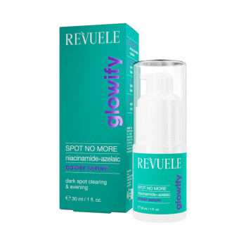 REVUELE Glowify Spot No More Serum, серум с ниацинамид и азелаинова киселина против тъмни петна, 30 ml REVUELE Glowify Spot No More Serum, серум с ниацинамид и азелаинова киселина против тъмни петна, 30 ml