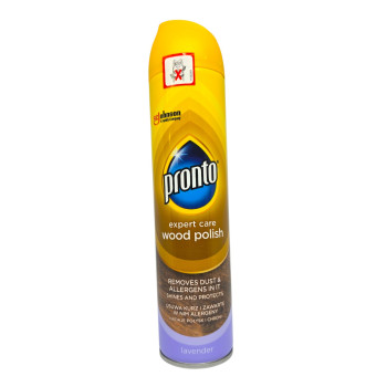 PRONTO Expert Care Wood Polish Lavender, спрей за дървени повърхности, 250 мл PRONTO Expert Care Wood Polish Lavender, спрей за дървени повърхности, 250 мл