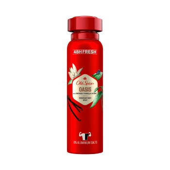 OLD SPICE Дезодорант спрей Oasis Smoked Vanilla, 48H Fresh, 150мл