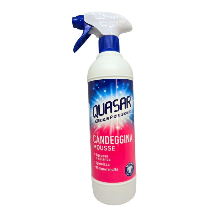 QUASAR Почистваща белина пяна за баня и кухня, Против мухъл, 580 ml QUASAR Почистваща белина пяна за баня и кухня, Против мухъл, 580 ml